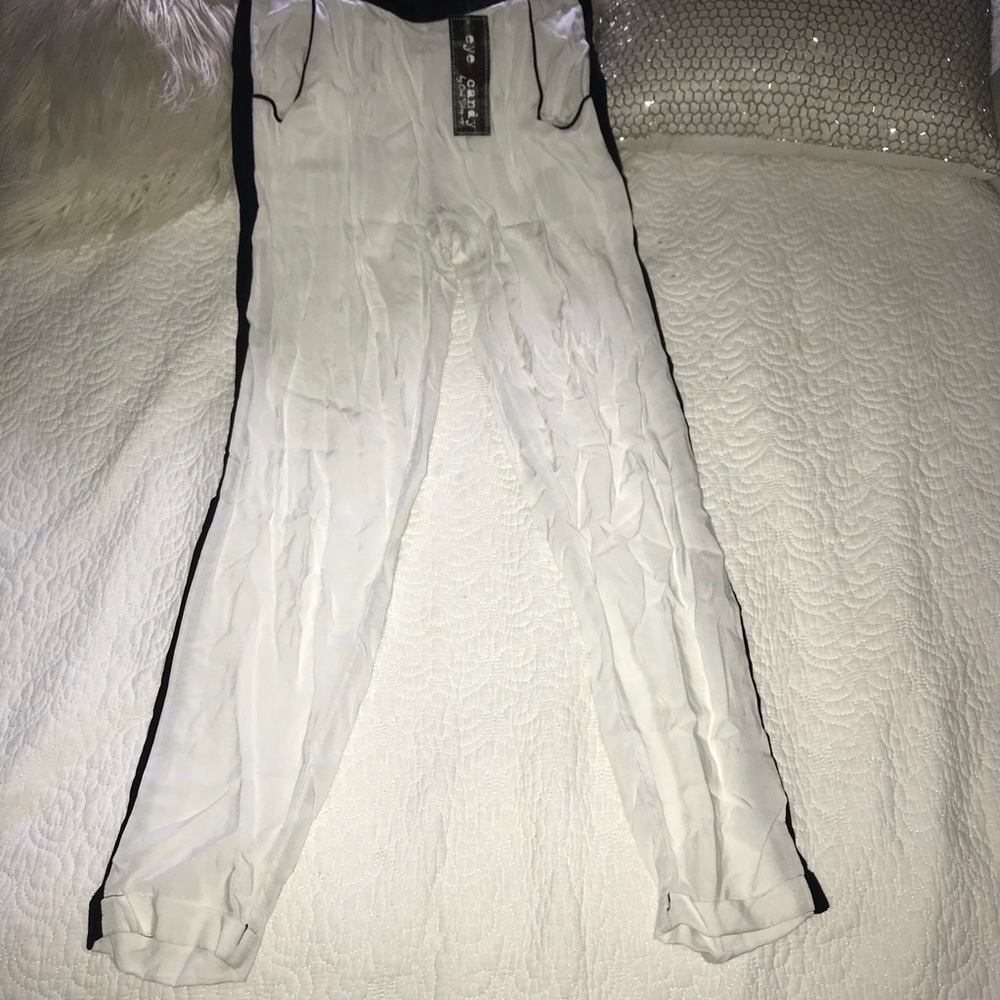 Black and white pants